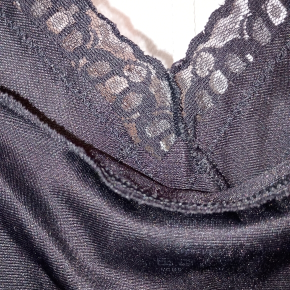 Vanity Fair black nightgown, Chemise sleepwear Size 36 or S - Picture 3 of 7